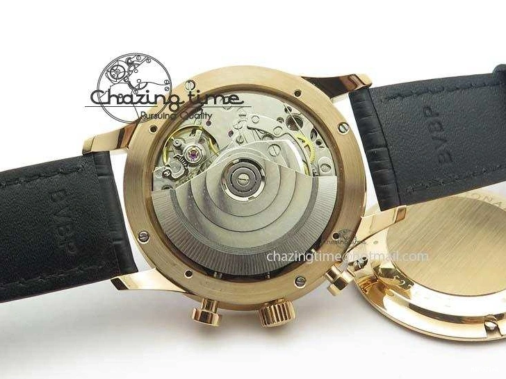 MIROTIME 0325 Classic Portuguese IW371482 ZF 1:1 Best Edition RG Gray Dial Gold Markers On Black Leather Strap A 7265